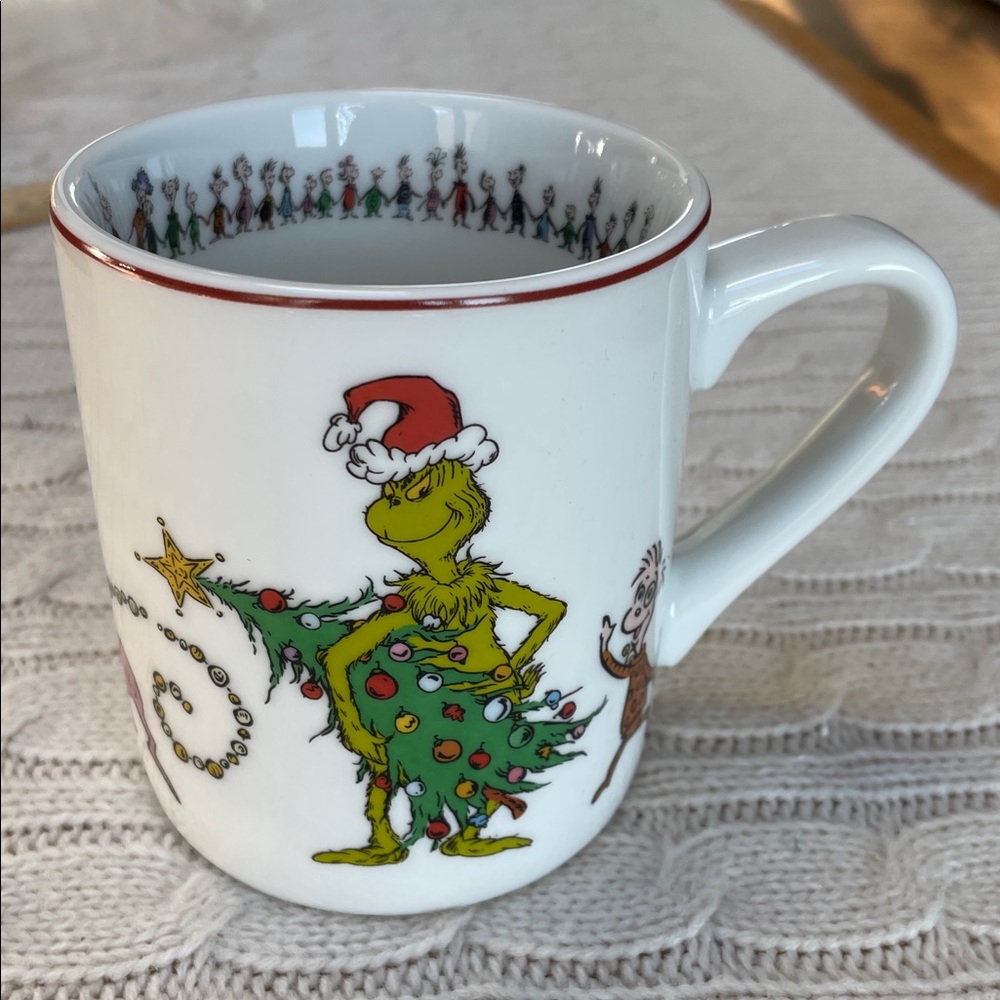 NIB Williams Sonoma Grinch Whoville Mug inspired by Dr. Seuss' How the Grinch